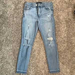 Express High Rise Cropped Legging